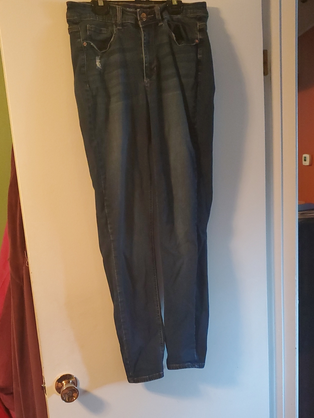 Love & Legend Dark Blue Skinny Jeans size 12 Tall